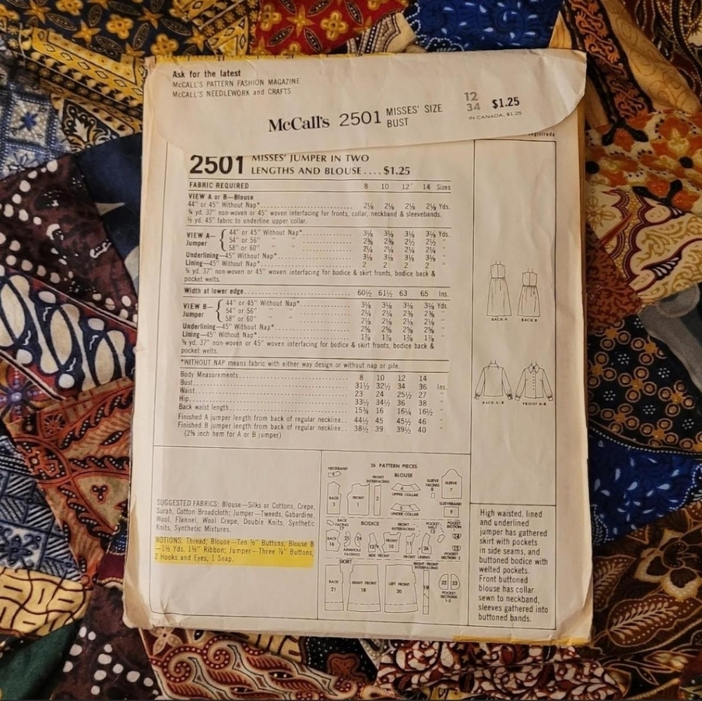 Geoffrey Beene Dress Pattern - Picture 3 of 7
